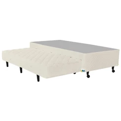 Base Box para Colchão Solteiro Itaflex Lyon com Cama Auxiliar 42x88x188 cm