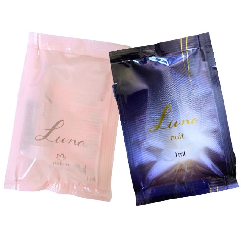Luna Tradicional, ou Luna Nuit, ou Luna Divina, ou Luna Coragem, à escolher 1ml cada