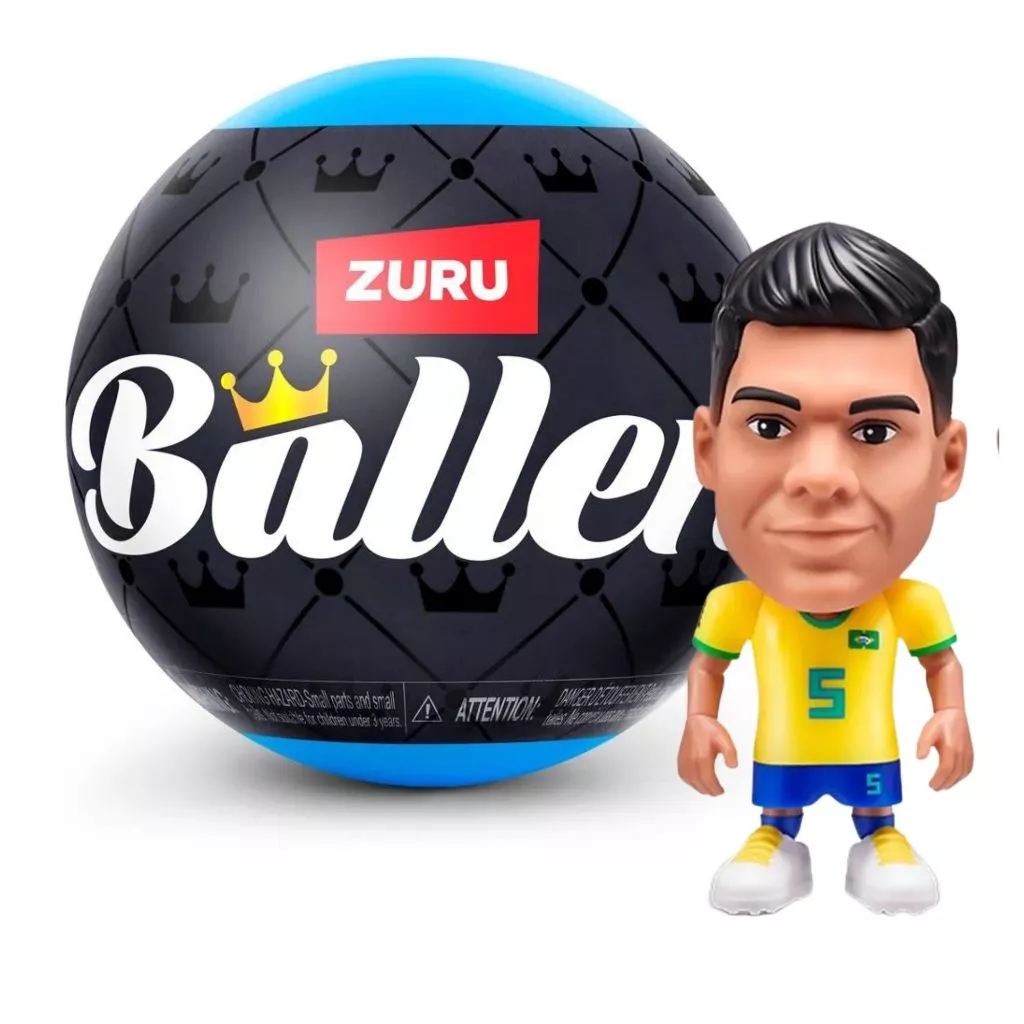 Boneco Surpresa Copa Do Mundo FIFA 2026 Ballers Oficial 42 Jogadores Colecionáveis Zuru / Candide