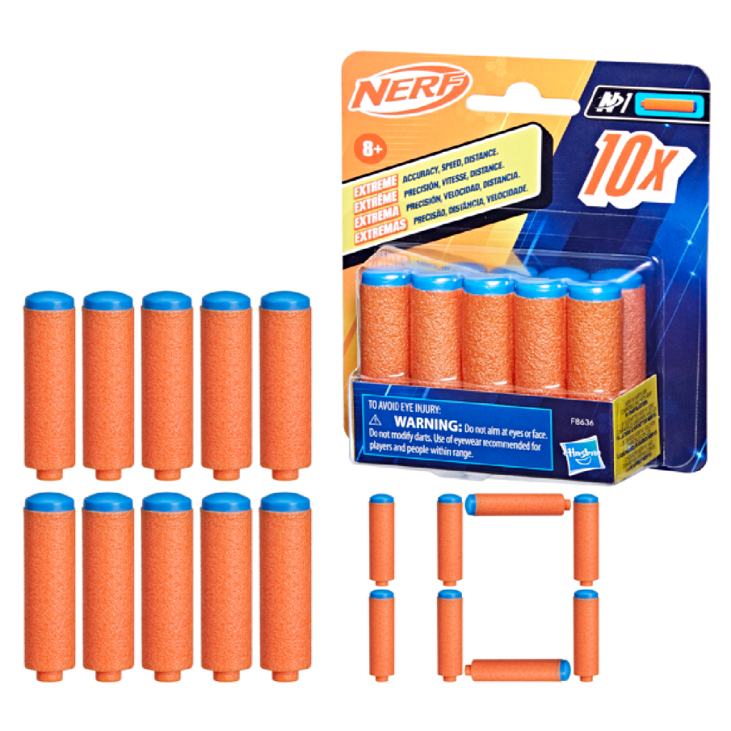 Lançador Nerf N Series Refil 10 Dardos Hasbro F8636 em Oferta na Shopee