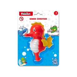 Kit Banho Divertido Sortido Surpresa com 2 Cavalo Marinho Sapico FGP042