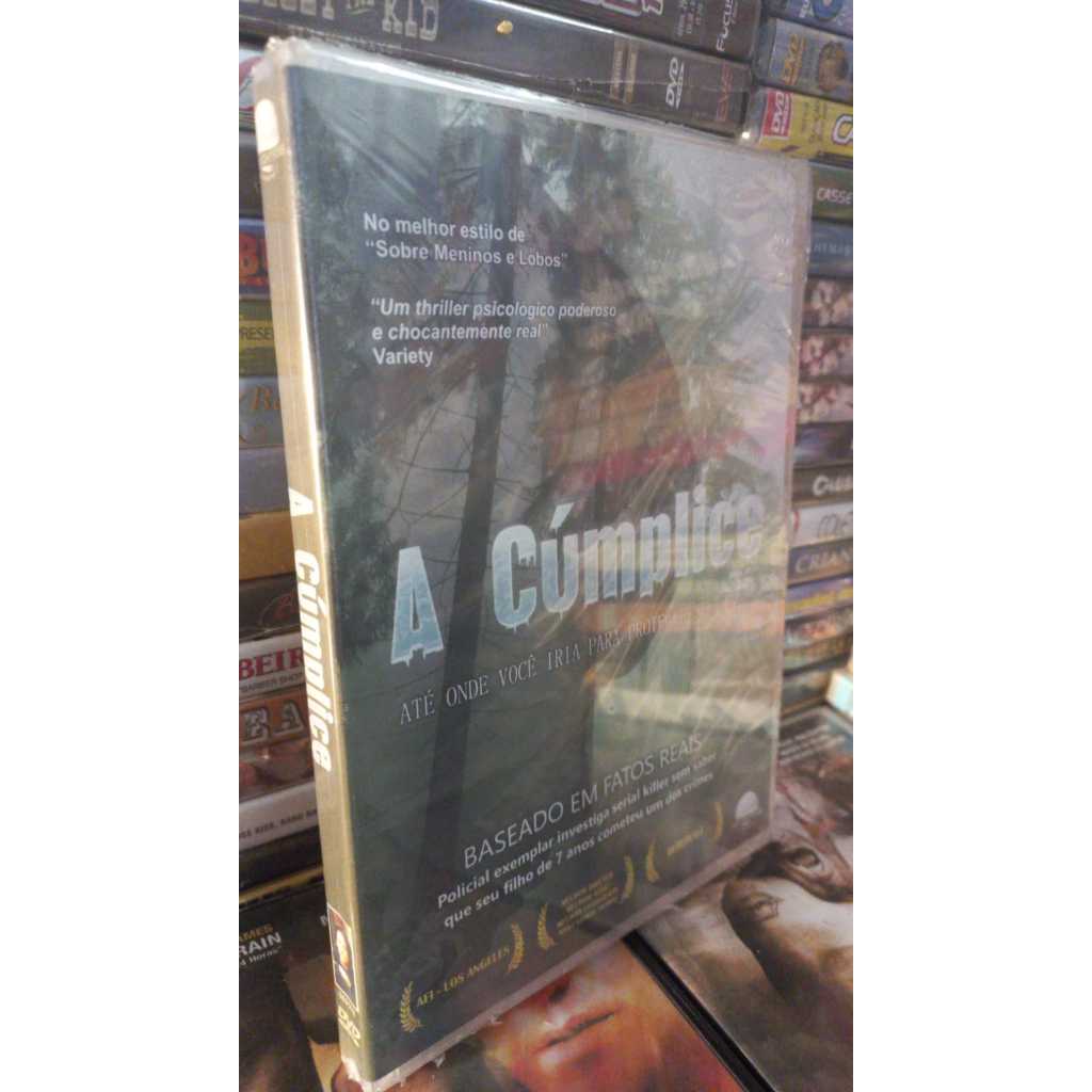 Dvd A Cúmplice  (Lacrado) raro Até onde voce iria para proteger seu filho? Bibiana Beglau 2005