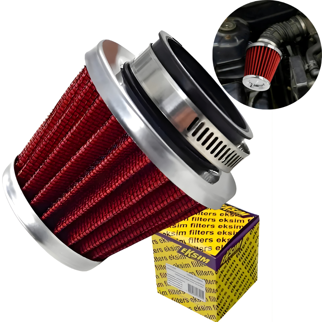 Filtro Ar Esportivo Multimarca Carro E Motos C Presilha 53mm em Oferta na Shopee