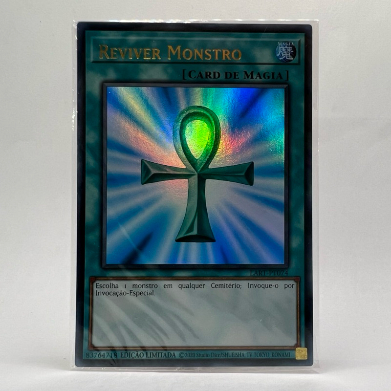 Reviver Monstro (Monstro que Renasce) Edição Limitada Ultra Raro Lacrado no Pacote Yugioh!
