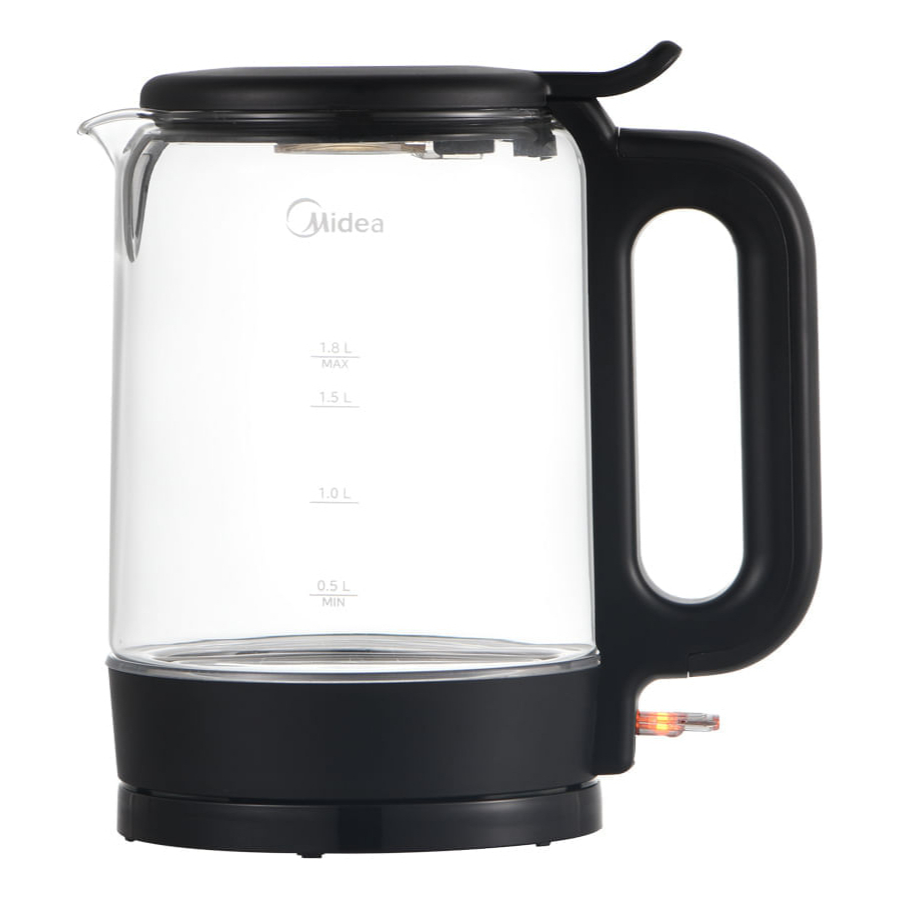 Chaleira Elétrica de Vidro Transparente Mideia 1.8L