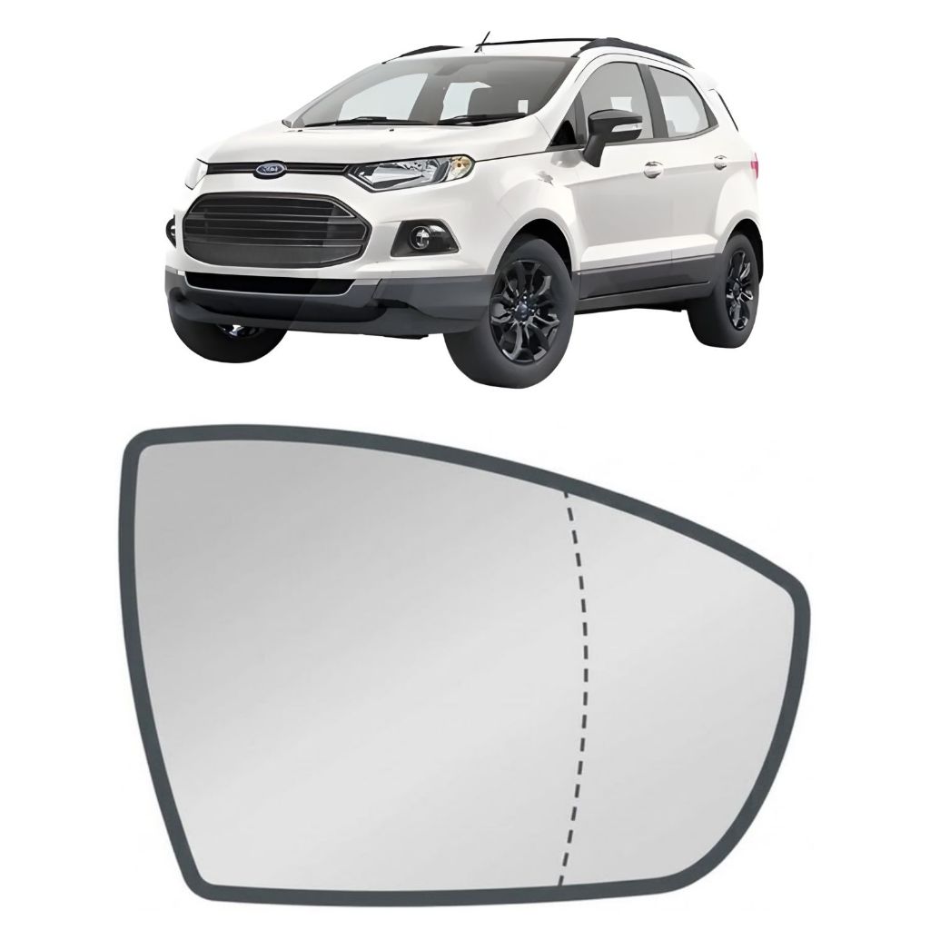 Lente Retrovisor Asférico Ford EcoSport 2012/2013 S/ Base em Oferta na Shopee