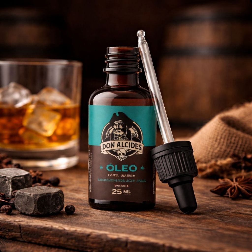 Óleo Para Barba 30ml - Cálico Jack Don Alcides