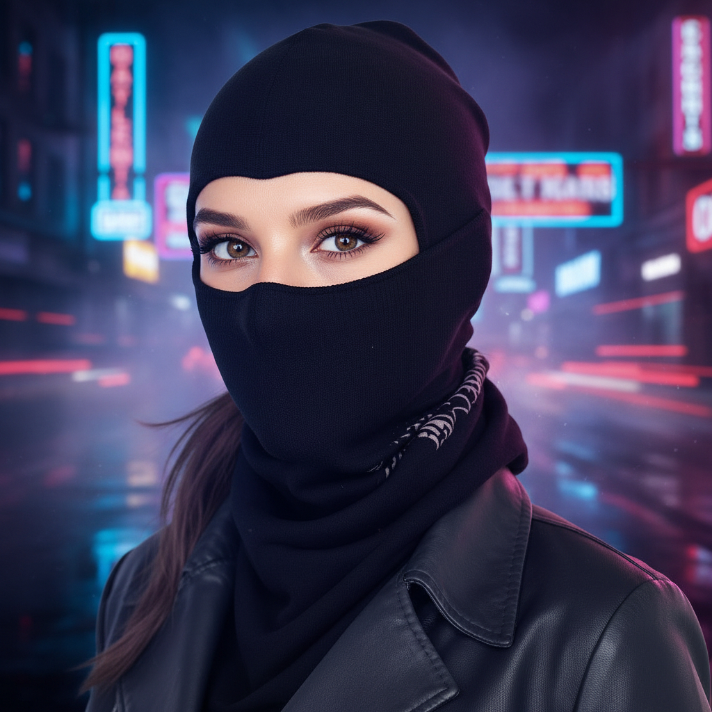 Touca Máscara Ninja Balaclava Frio Intenso Corta Vento