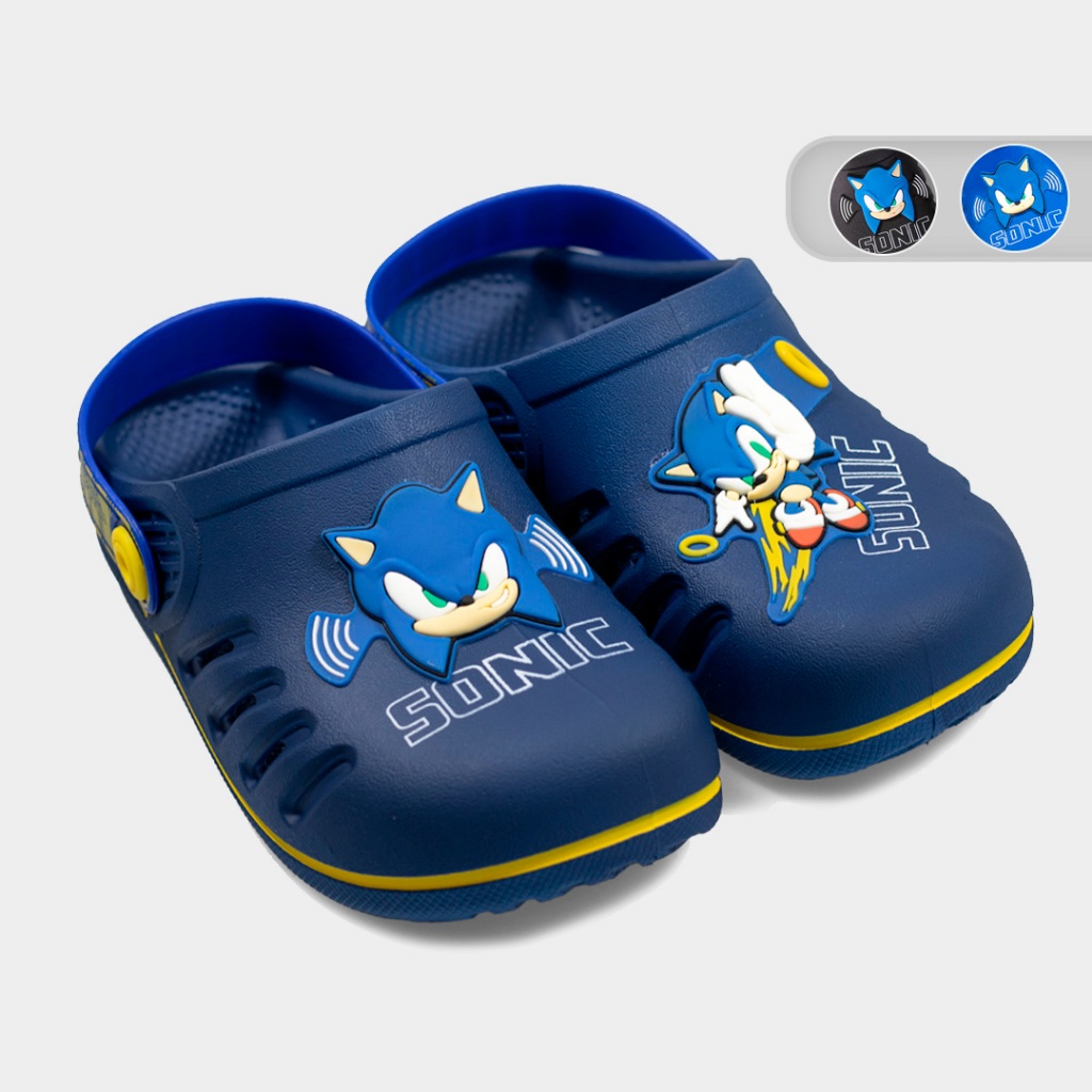 Sandália Menino Babuche Sonic Speed Grendene Kids 22594