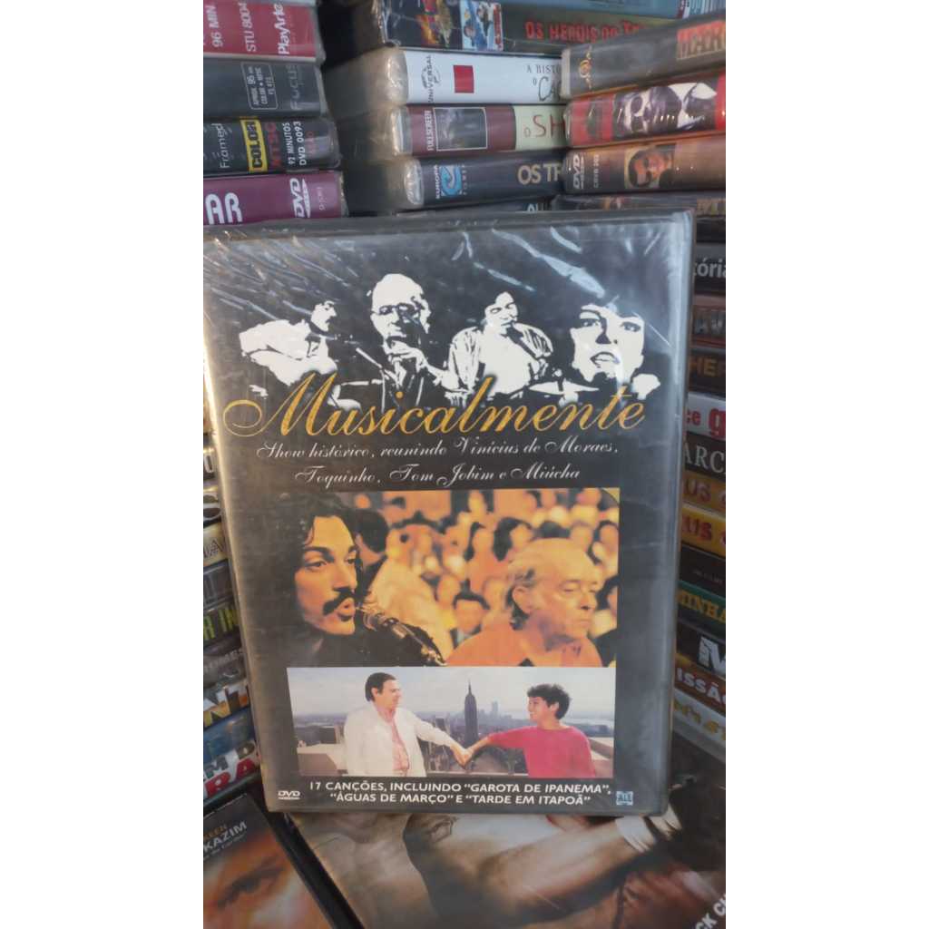 Dvd ( Lacrado) Musicalmente Show Histórico - Novo Lacrado De Fábrica Edição Limitada toquinho miucha vinicius tom jobim