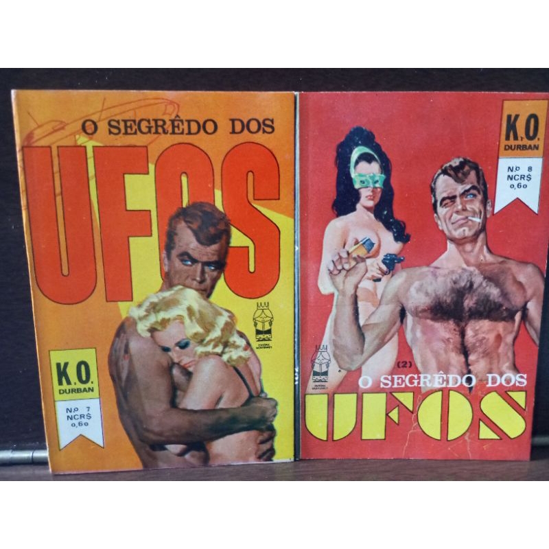 Livros O Segredo dos UFOS Volumes 1 e 2 - K.O. Durban