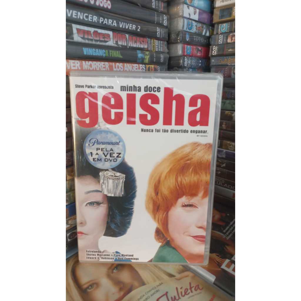 Dvd ( Lacrado) Minha Doce Geisha Shirley Maclaine  Paramount