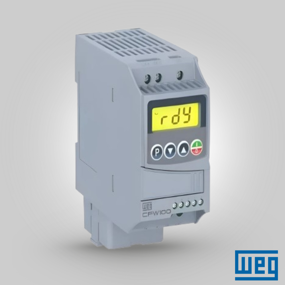 Inversor De Frequência Weg Cfw100 2cv 7,3a 220v Mono NF B2B
