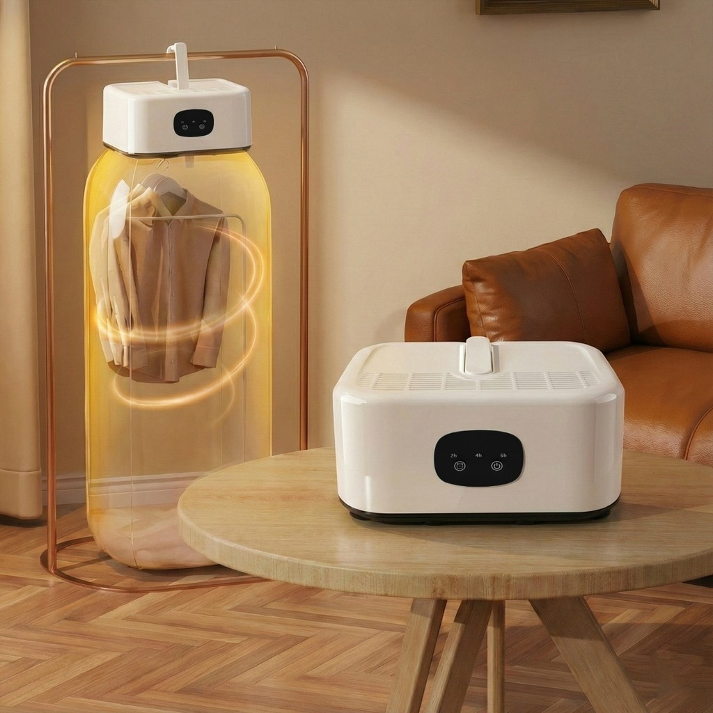 Secador Roupas Portátil Eletrico Secador Suspenso Cortina 110V MISULI