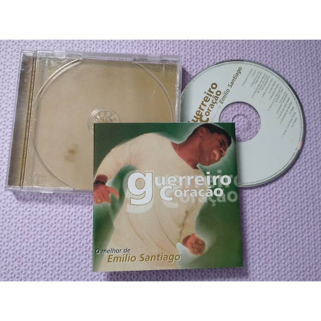 Cd - Emilio Santiago - Guerreiro Coração