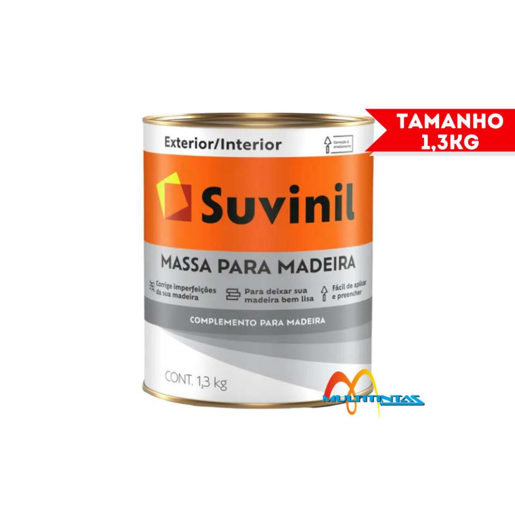 Massa para Madeira 1,3kg Suvinil