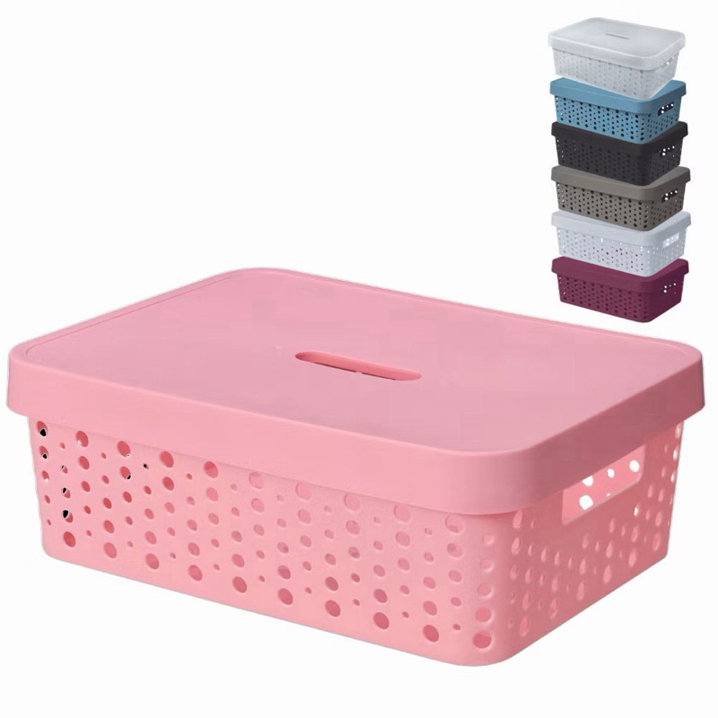Cesto Organizador Usual Utilidades Resistente 11L 36x27x12