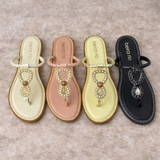 Sandália Rasteira Feminino Beira Rio 8472.415 em Oferta na Shopee