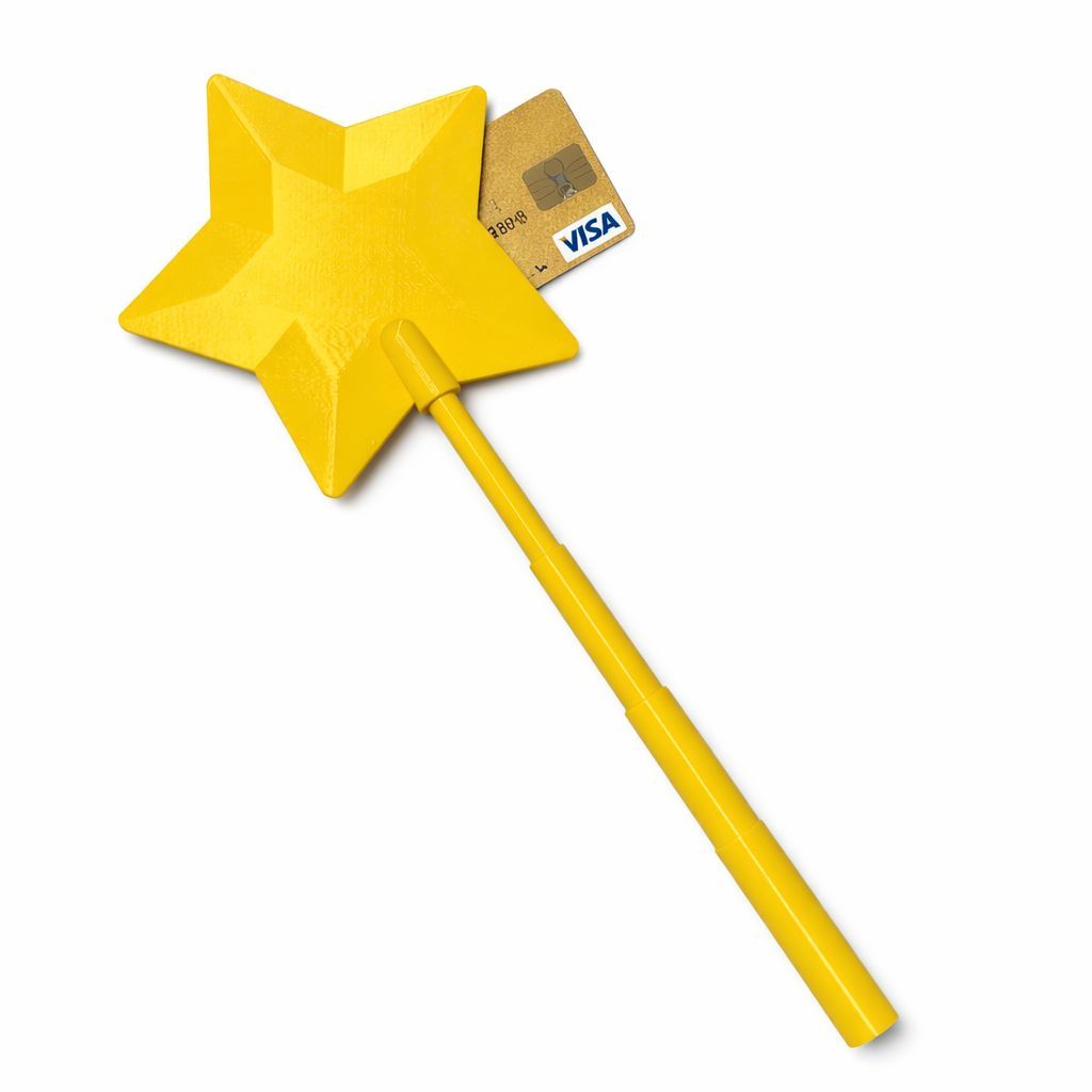 Porta Cartão Varinha Mágica para Cartão de Crédito | Pagamento por Aproximação em Oferta na Shopee