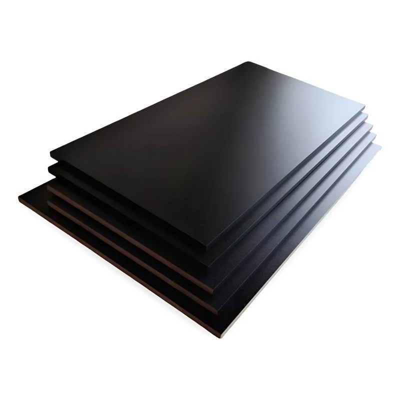 Chapa Preta 110 x 60 MDF 15mm com Bordas Fitadas Placa para Prateleira, Tampo de Mesa e Painel