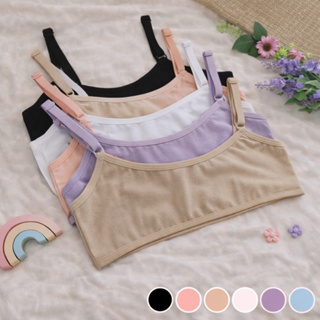 Kit Sutiã De Algodão Puberdade Adolescente  Macio Meninas Roupa Interior Respirável em Oferta na Shopee
