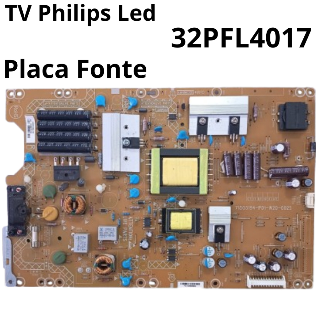 3175 Placa Fonte para tv Philips LED Modelo: 32PFL4017