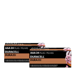 Kit Duracell Com 48 Pilhas Alcalinas AAA Palito