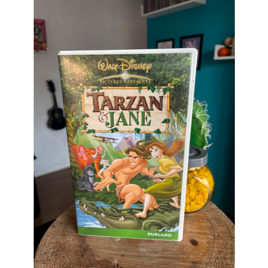 Fita VHS Disney Tarzan e Jane