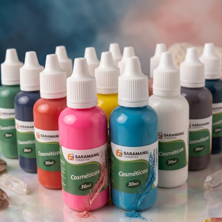 Pigmento Líquido Cosmético Saboaria 30ml Não Migra Escolha a Cor em Oferta na Shopee