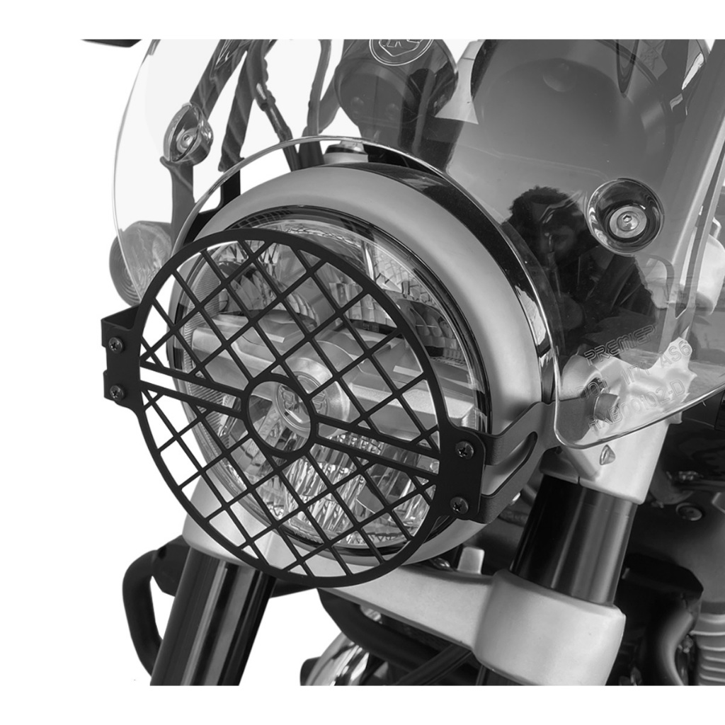 Protetor de farol em aço original Scam - Royal Enfield Super Meteor 650 2025 2026