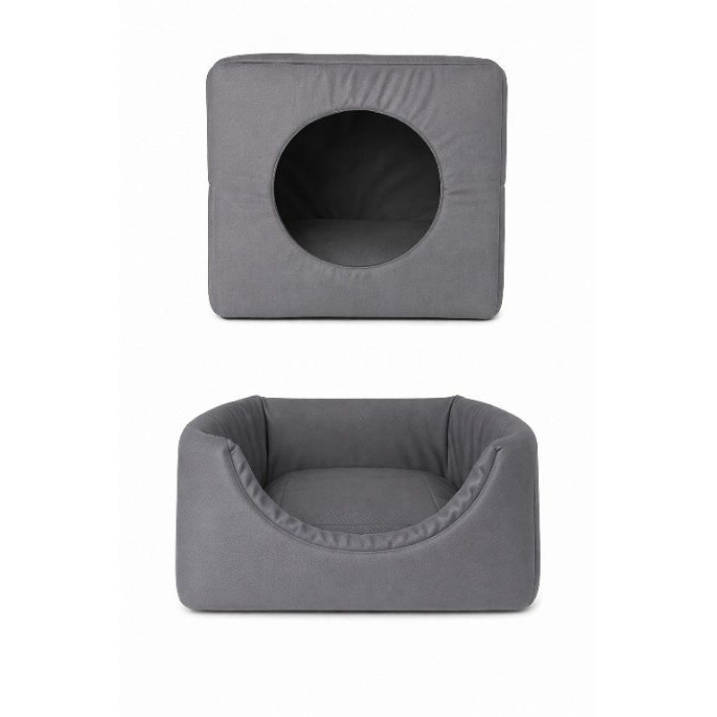 casinha toca cama lglu para cães e gato 3 em 1 tamanho P,M,G, em Oferta na Shopee