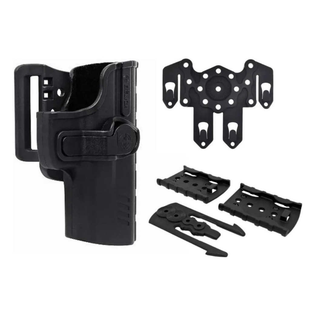 Kit Codre Pro SR Cintura Passador + Adaptador Strike 4 pontas + Adaptador Speed