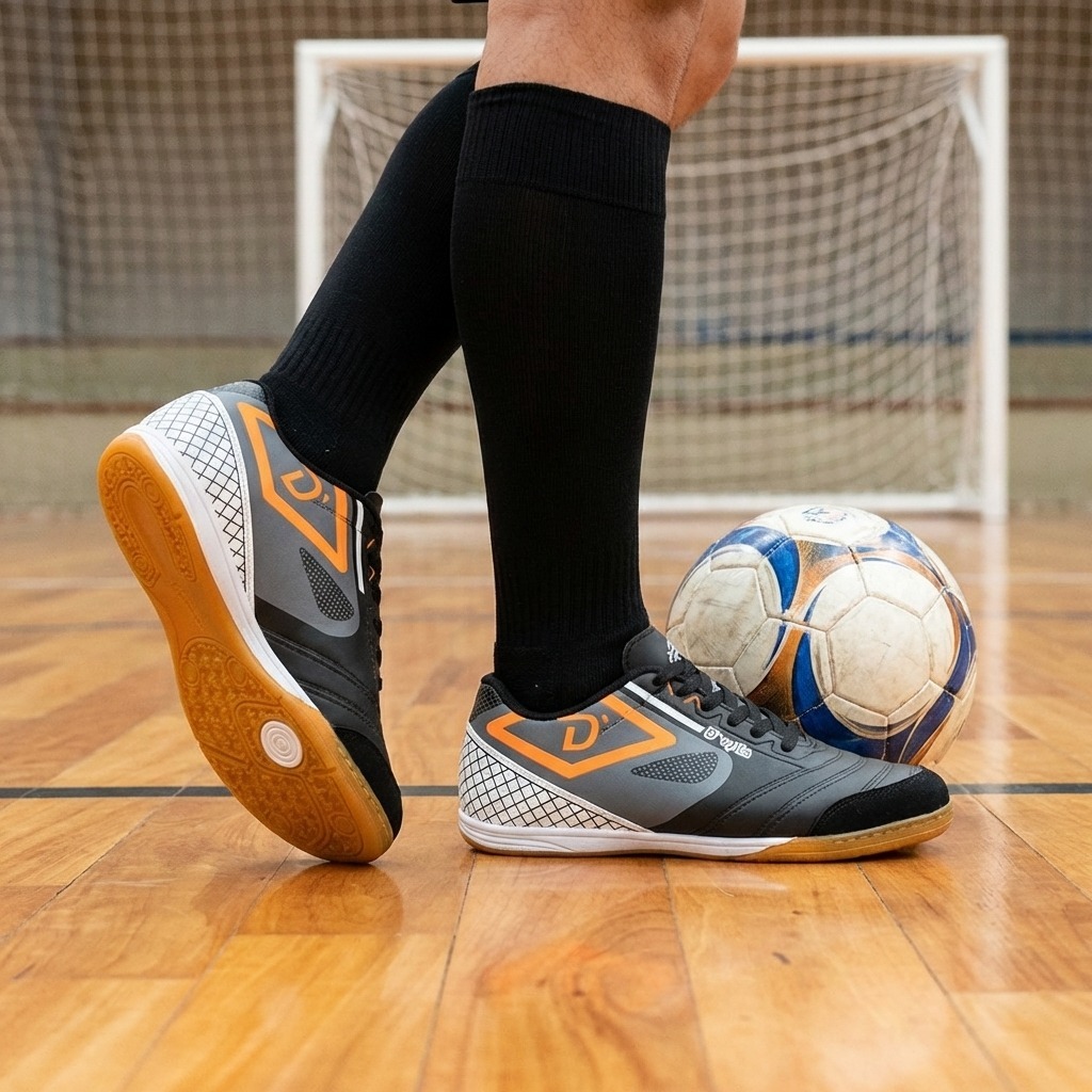 Chuteira Futsal Masculina D’vylla Original Conforto Máximo e Estilo