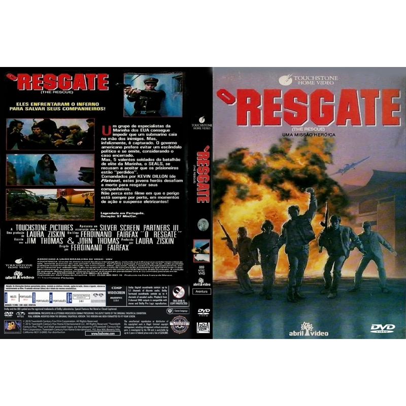 O Resgate (1988) DUBLADO E LEGENDADO  AUTORADO FÃ MADE  Militares norte-americanos são aprisionados durante missão secre