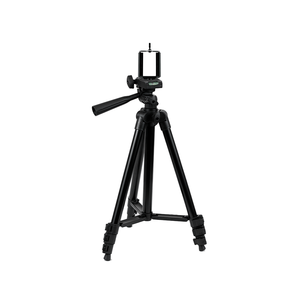 Tripé Para Celular 130cm Fácil Montagem Ajustável Para Gravação Vídeo Fotos