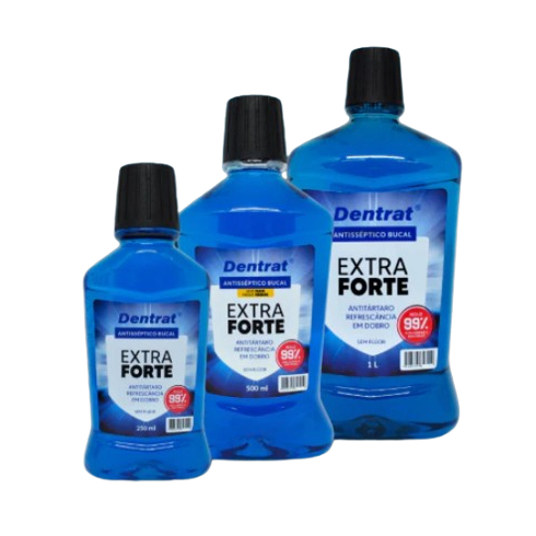 Dentrat Enxaguante Bucal Extra Forte 250ml 500ml 1L