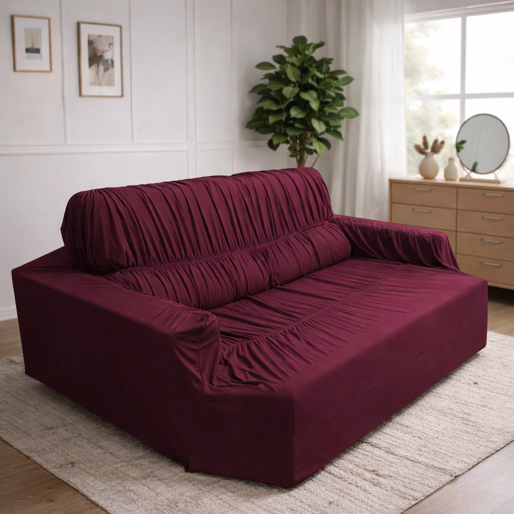 Capa De Sofá 4 Lugares King Grande Elásticada - Cores