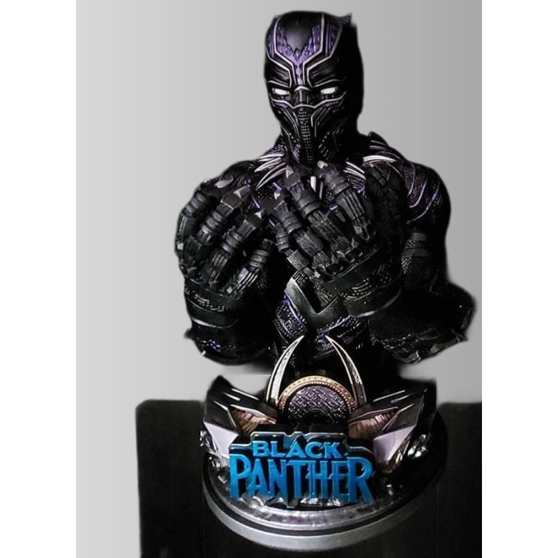 Pantera Negra-busto-decorativo-resina