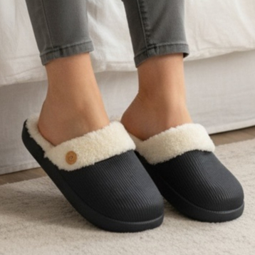 Pantufa Chinelo Nuvem Babuche com Tecido de Pelúcia