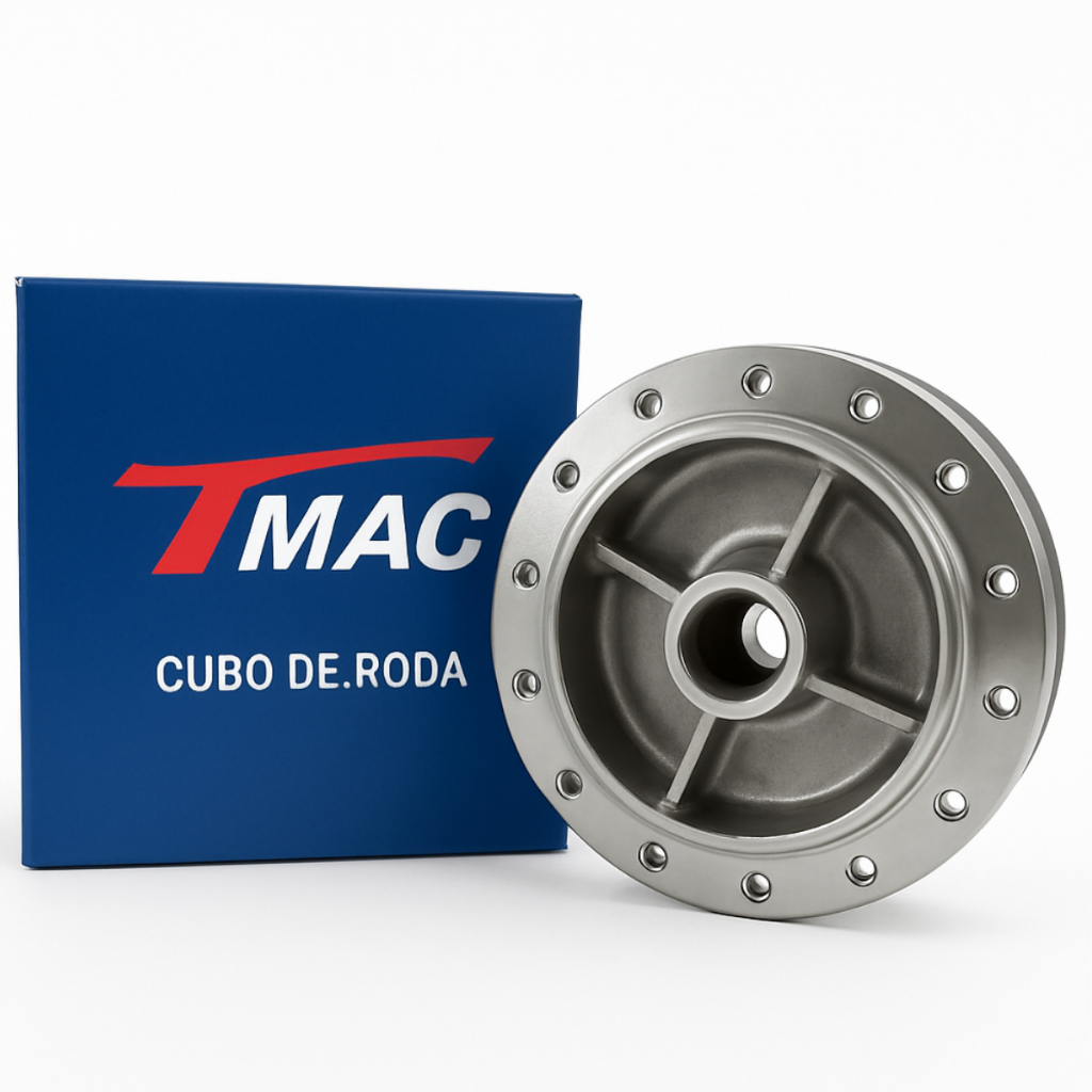 Cubo de roda traseiro com rolamento  Yamaha Ybr 125 00/08 / Ybr factor 125 09/16 - Tmac
