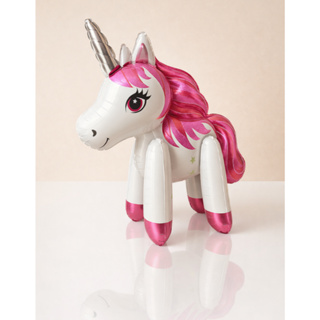 Balão Unicórnio Gigante Andador 104x102 Cm Festa E Decoração em Oferta na Shopee