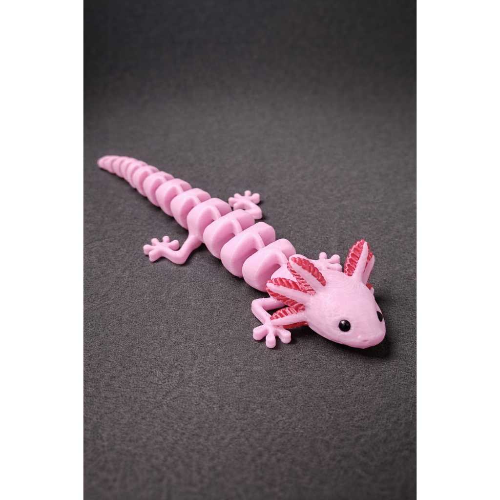 Axolote Articulado 3D Fidget Antiestresse