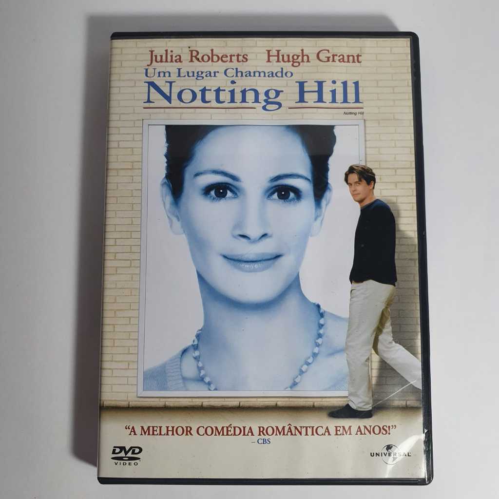 DVD Um Lugar Chamado Notting Hill – Romance, Comédia, 1999, Julia Roberts, Hugh Grant - Notting Hill