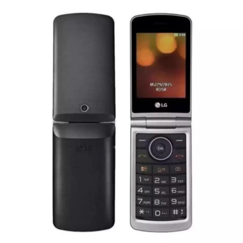 Celular LG G360-  Dual Sim Fácil Para Idoso C/ Teclado Simples PRETO - 4G