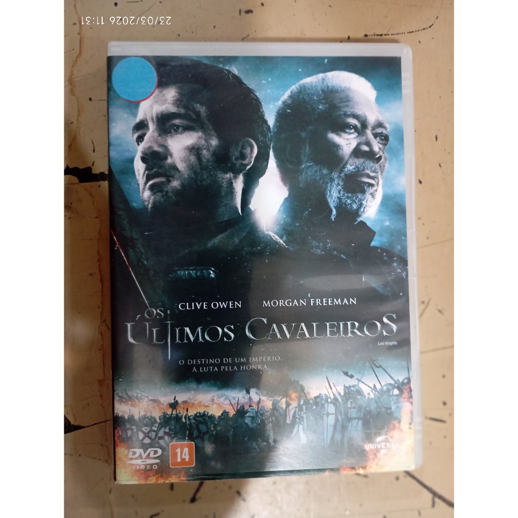 Dvd Os Últimos Cavaleiros - Clive Owen/Morgan Freeman