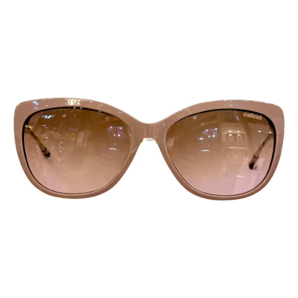Óculos Feminino Colcci Co250 B94 De Sol Gatinho Rosê Original