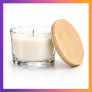 Potes de Vidro 150ml Com Tampa de Madeira Para Velas Aromáticas e Velas Artesanais em Oferta na Shopee