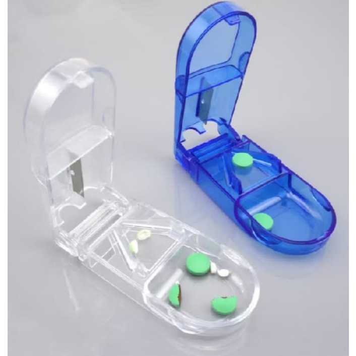 Cortador de comprimidos pílulas com lâmina diversas cores/OFERTA Cortador De Comprimidos Pílulas Com Lâmina Diversas