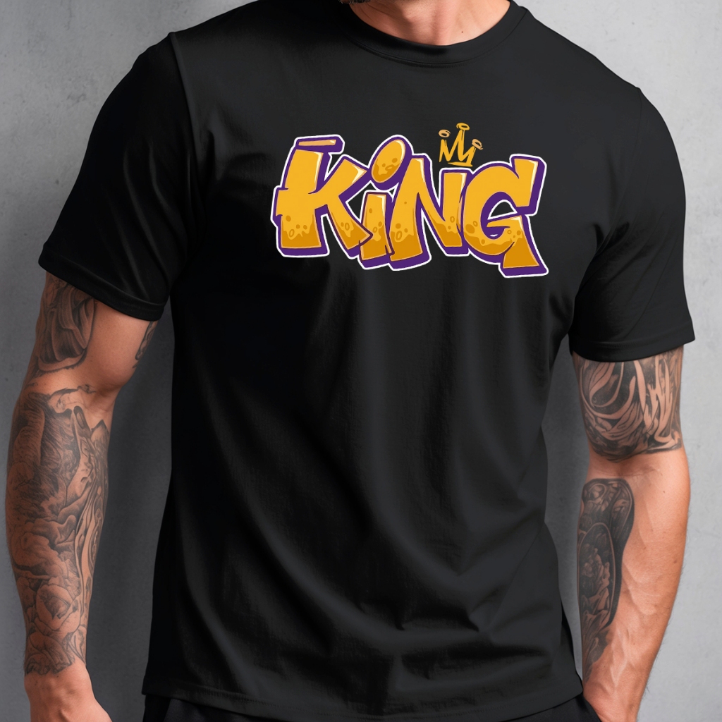 Camiseta Masculina Algodão T-Shirt Streetwear Camisa Estampada Basquete Basketball
