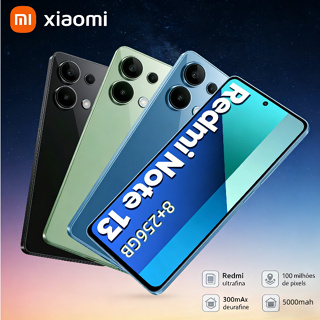 Xiaomi redmi Note 13 5G Dual SIM Dual Standby 8GB+256GB ROM câmera 108MP versão global em Oferta na Shopee